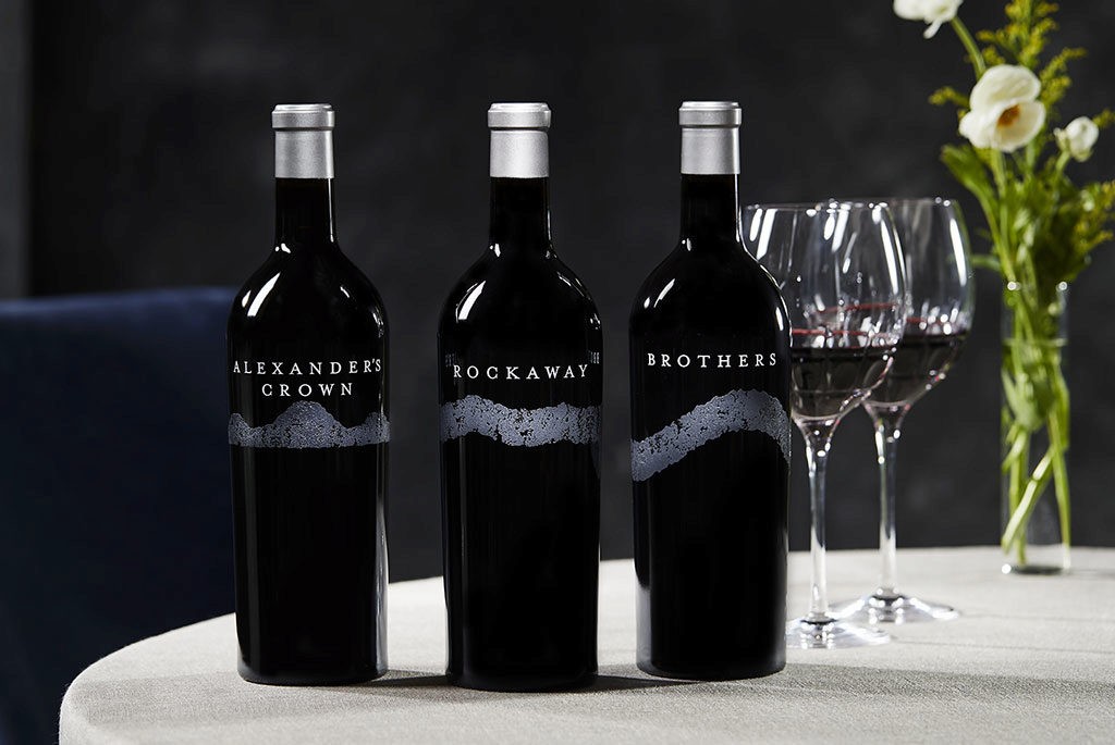 Three bottles of Rodney Strong Single Vineyard wines